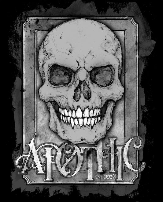 Apothic Ink | Skull 1 | 8x10 Print