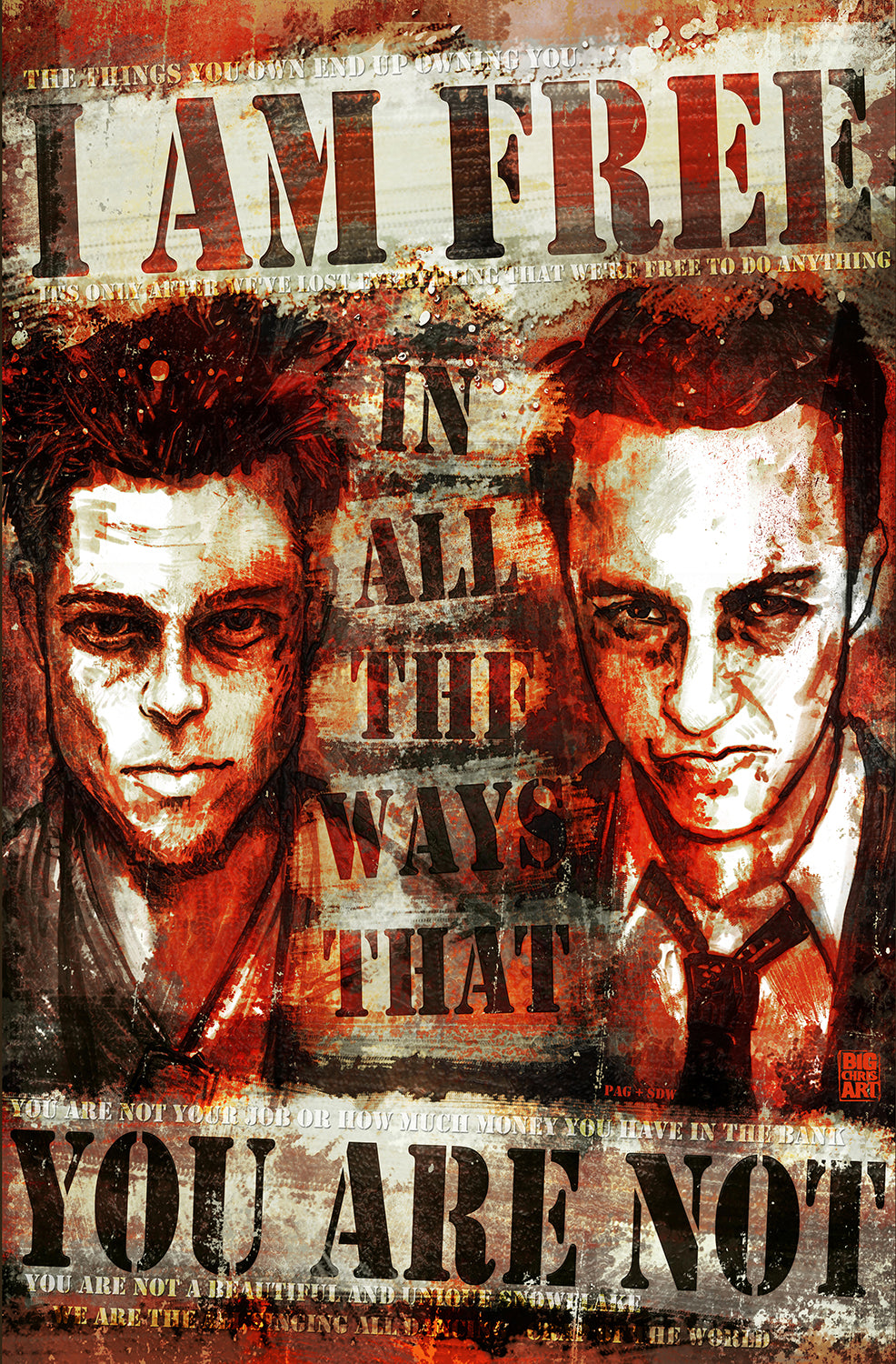 Fandom | Fight Club | 11x17 Print